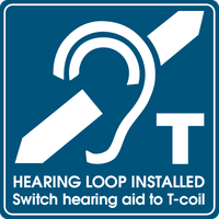 Hearing loop installed, switch hearing aid to T-coil