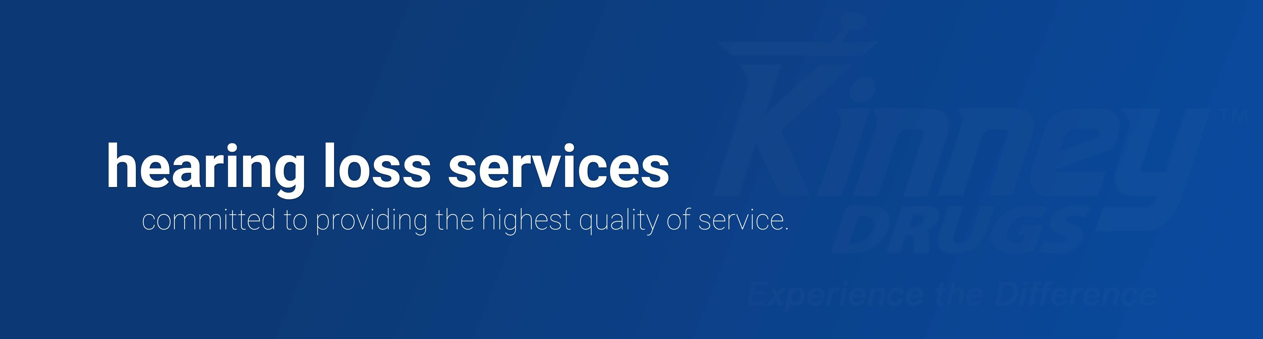 Hearing loss services